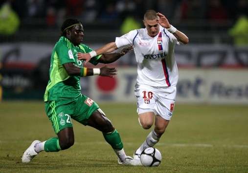Ligue 1 : Bayal Sall (Saint-Etienne) vs Karim Benzema (Lyon)