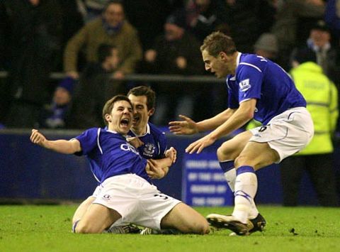 FA Cup: Dan Gosling, Everton v Liverpool (PA)