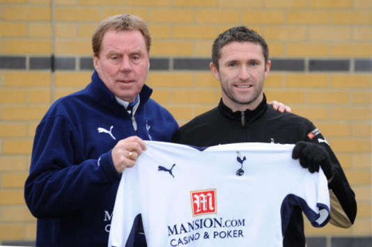 İngiltere: Harry Redknapp & Robbie Keane (Tottenham) (PA)