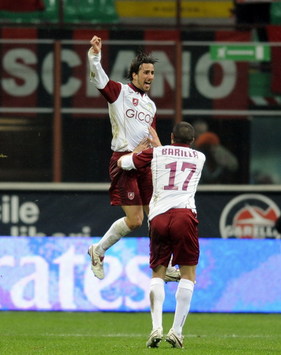 Serie A, Milan-Reggina: Di Gennaro, Barillà - Reggina (Foto Grazia Neri)
