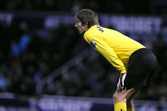 EPL: Edwin Van der Sar, West Ham United v Manchester United (PA)
