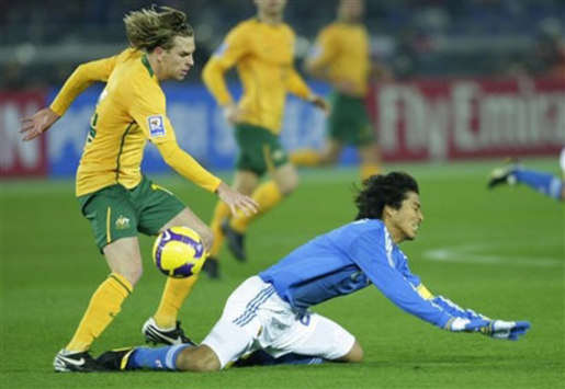 WCQ:  Brett Holman - Yuji Nakazawa, Japan - Australia 