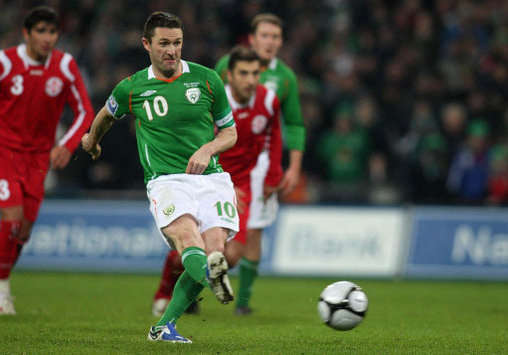 Tottenham Hotspur striker Robbie Keane Rescues Ireland against Georgia