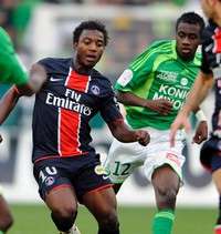 Ligue 1 : Stéphane Sessegnon (Paris SG) vs Blaise Matuidi (Saint-Etienne)