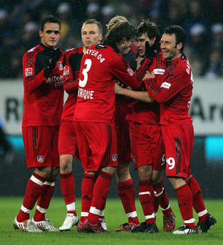 Bundesliga: 1899 Hoffemheim - Bayer Leverkusen, Celebrations (firo)