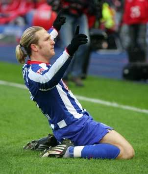 Bundesliga: Hertha BSC Berlin - Bayern Munich, Andreij Voronin  (firo)