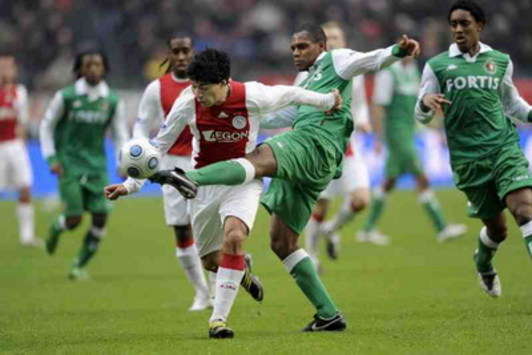 Andre Bahia and Luis Suarez, Ajax - Feyenoord (foto PRO SHOTS)