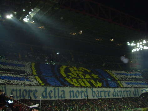 Inter fans send bitter rivals Milan a nasty message in the showdown derby