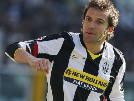 Alessandro Del Piero tries to find an extra gear to help Juventus continue their title charge but they could only draw 1-1 against Sampdoria (Grazia Neri)