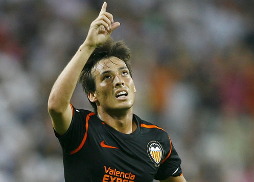 David Silva, Dinamo Kiev-Valencia (MARCA)