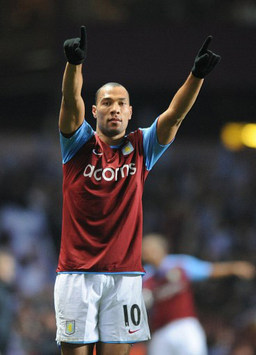 UEFA Cup: John Carew, Aston Villa v CSKA Moscow (PA)