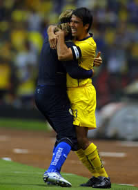 Pavel Pardo y Armando Navarrete- America (Mexsport)