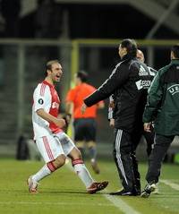 Kennedy - Fiorentina-Ajax Uefa Cup (Grazia Neri)