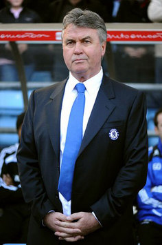 EPL: Guus Hiddink, Aston Villa v Chelsea (PA)
