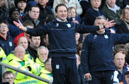 EPL: Martin O'Neill, Aston Villa v Chelsea (PA)