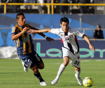 Jairo Patiño y Daniel Arreola- San Luis vs Atlante (Mexsport)
