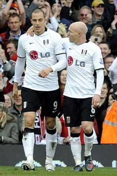 EPL: Bobby Zamora, Fulham - West Bromwich (PA)