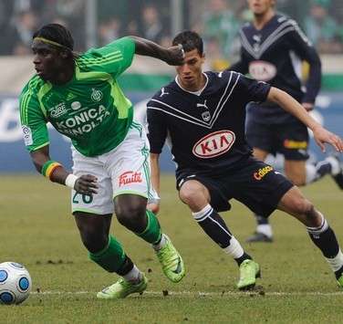 Ligue 1 : Moustapha Sall (Saint-Etienne) vs Marouane Chamakh (Bordeaux)
