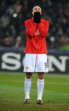 Dimitar Berbatov - Inter-Man Utd - Champions League (Grazia Neri)