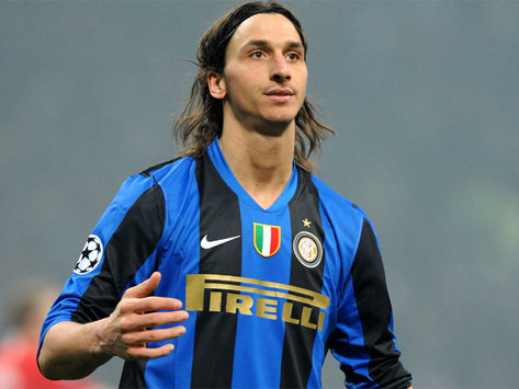 Zlatan Ibrahimovic - Inter-Man Utd - Champions League (Grazia Neri)