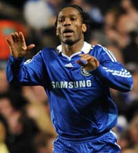 Top Drog! Didier Drogba grabs the winner against Juventus for Chelsea