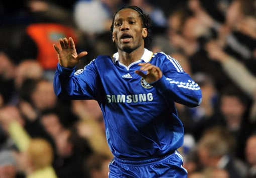 Top Drog! Didier Drogba grabs the winner against Juventus for Chelsea