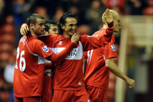 İngiltere Federasyon Kupası: Tuncay Şanlı (Middlesbrough) (PA)