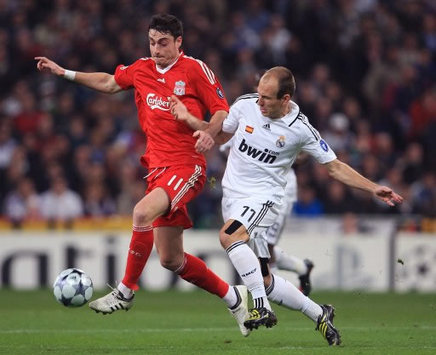 Riera, Robben, Real Madrid-Liverpool (PA)