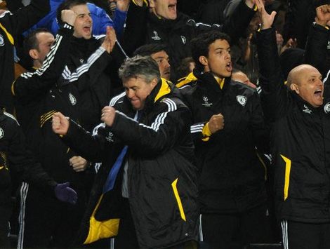CL: Guus Hiddink, Chelsea - Juventus (PA)