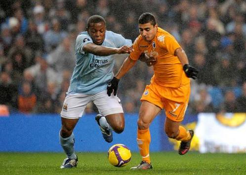 UEFA Cup: Nedum Onuoha - Ailton Jose Almeida, Manchester City v FC Copenhagen (PA)