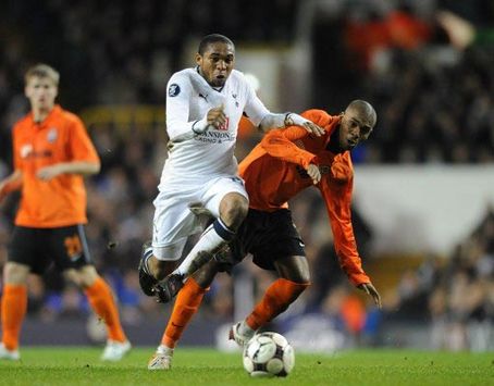 UEFA Cup: Luis Fernandinho - Wilson Palacios, Tottenham Hotspur v Shakhtar Donetsk (PA)