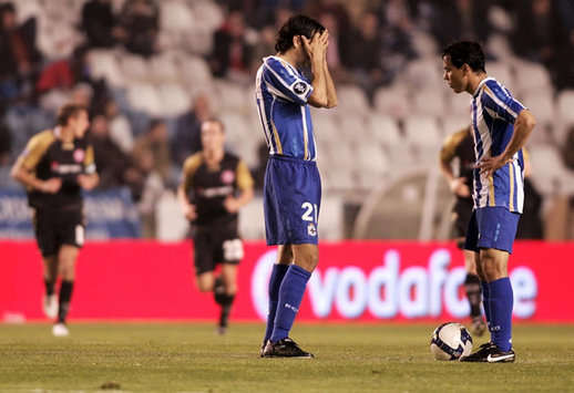 UEFA CUP: Valeron, Bravo, Deportivo-Aalborg (MARCA)