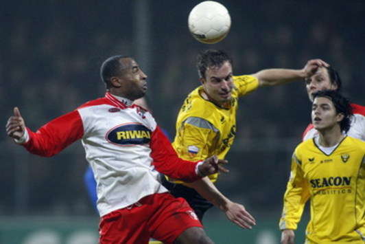 Sjors Verdellen en Lopez, VVV-Venlo - FC Dordrecht (foto PRO SHOTS)