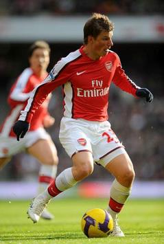 EPL: Andrey Arshavin, Arsenal v Fulham (PA)