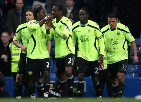 EPL: Olivier Kapo, Chelsea - Wigan Athletic (PA)