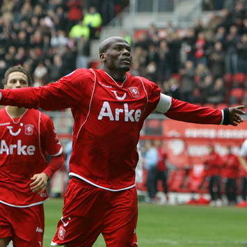 Blaise N'Kufo, FC Twente - ADO Den Haag (foto ANP)