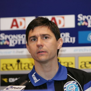 Darije Kalezic, trainer De Graafschap (foto ANP)
