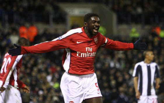 Arsenal's Kolo Toure gets in on the scoring act as the Gunners beat West Bromich Albion 3-1