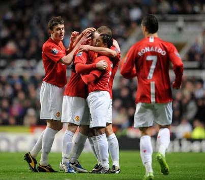 EPL: Wayne Rooney, Newcastle United v Manchester United (PA)