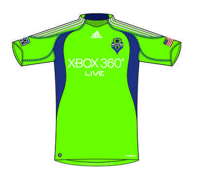 Seattle Sounders FC home (green) jersey