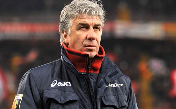 Genoa coach Giampiero Gasperini is planning to lead his side into the Champions League this season