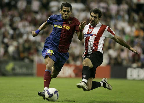 Dani Alves, Balenziaga, Barcelona-Athletic (MARCA)