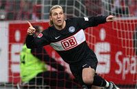 Bundesliga: FC Energie Cottbus - Hertha BSC Berlin, Andrey Voronin (firo)