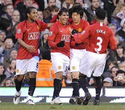 FA Cup: Carlos Tevez, Fulham v Manchester United (PA)