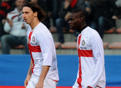 Ibrahimovic & Balotelli - Genoa-Inter - Serie A (Grazia Neri)