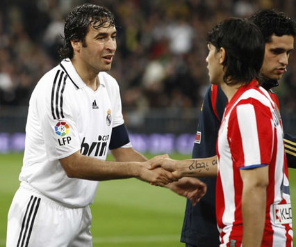 Raul, Aguero, Real Madrid-Atletico (MARCA)