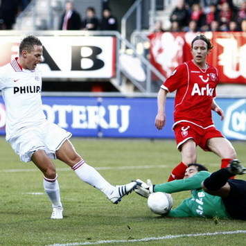 Balasz Dzsudzsak, Sander Boschker and Ronnie Stam, FC Twente - PSV (Foto PROSHOTS)