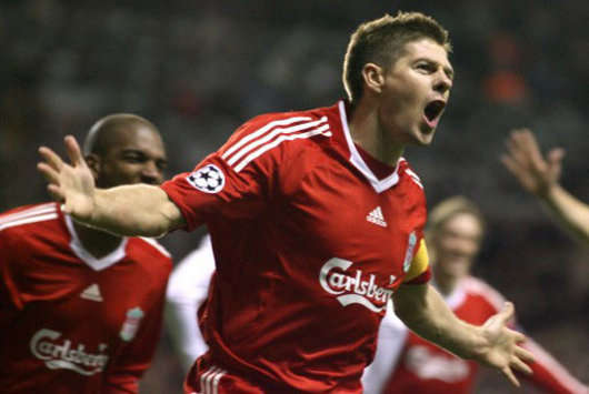 This time it's for Real as Liverpool's Steven Gerrard adds to Real Madrid's woes