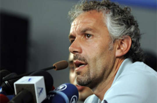 Roberto Donadoni gives his first press conference as Napoli coach