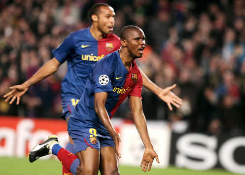 Champions: Henry, Eto'o, Barcelona-Lyon (MARCA)